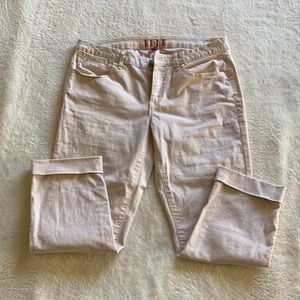 ELLE Cuffed Cropped Stretch Pants